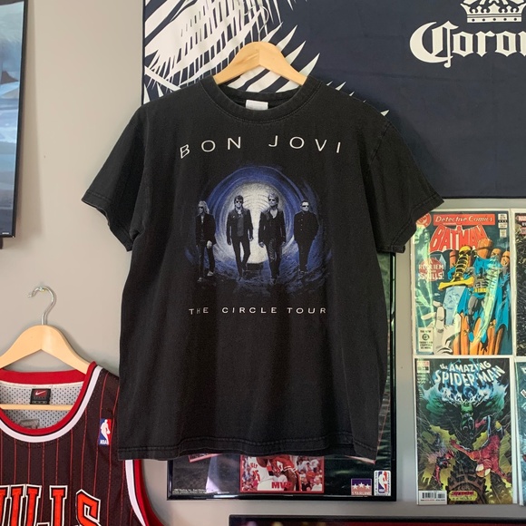 Bon Jovi The Circle 2010 Tour T-shirt - Picture 1 of 7